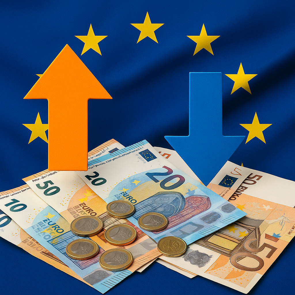 Německo posílá do EU téměř třikrát víc než Francie.