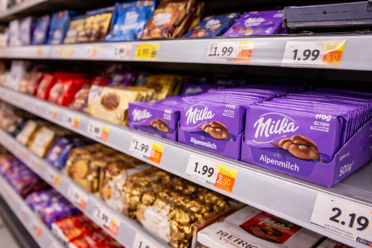 Čokoládová krize v Německu udeřila naplno