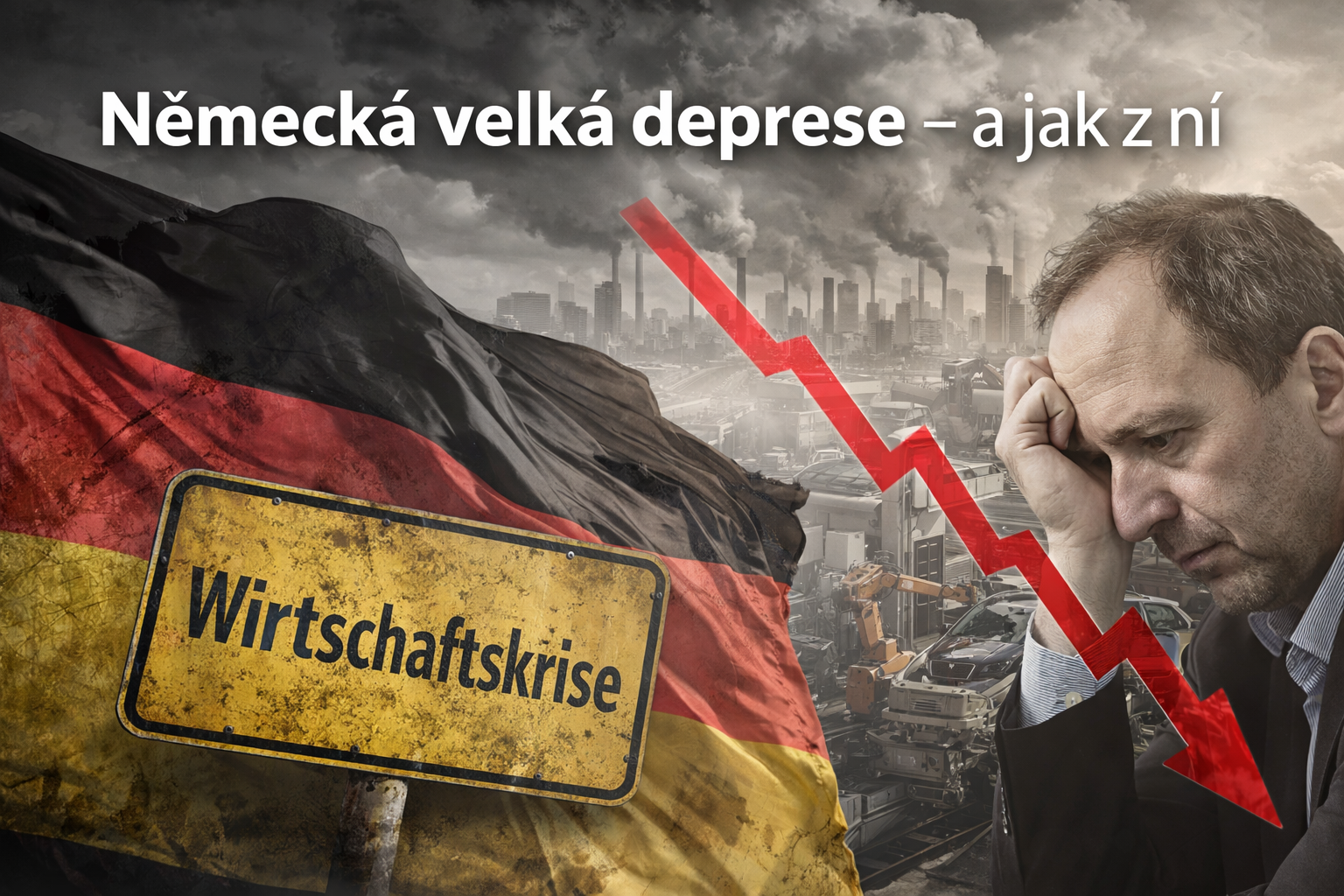 Krize Německa není jen hospodářský cyklus. Je to strukturální selhání, drahá energie, ztráta průmyslových jistot – a nově i mentální ochromení. Jednoduchá řešení selžou. Cesta ven vede přes dvě zásadní otázky.