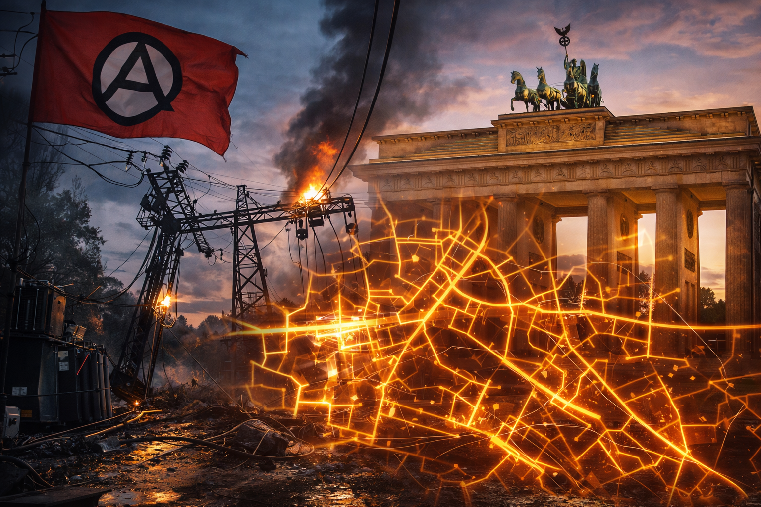 Když extremisté najdou na internetu mapy elektrického vedení. Berlínský útok odhalil slabinu moderního státu