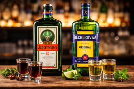 Proč svět pije Jägermeister – a ne českou Becherovku? Analýza dvou slavných bylinných likérů