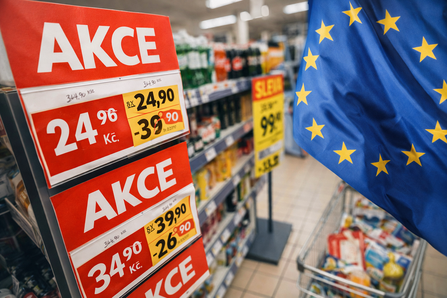 EU chce změnit slevy v supermarketech. Němci varují: Akční ceny mohou brzy zmizet. A jak je to se slevami v Česku?