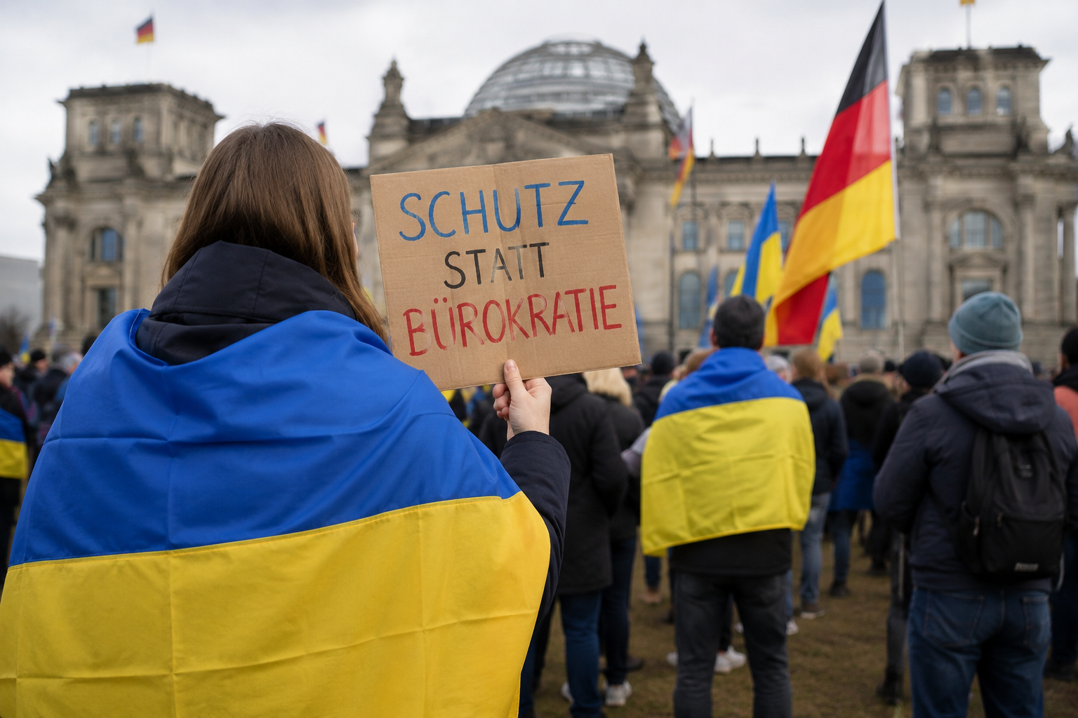 Němci se bouří kvůli ukrajinským dávkám. V komentářích padají tvrdá slova o „světovém sociálním úřadu“
