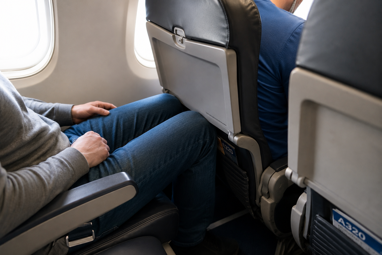 letadlo, sklápění sedaček, cestování letadlem, letecká doprava, ekonomická třída, business class, komfort cestujících, letecké společnosti, prostor pro nohy,