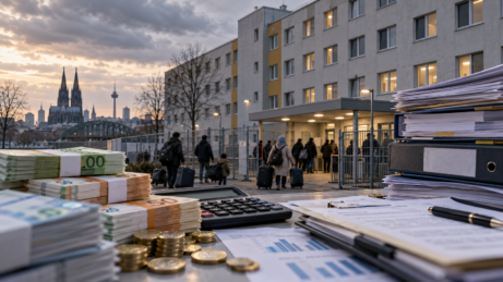 Německý autor vyčíslil náklady migrační politiky na 400 miliard eur. Oficiální data potvrzují spolkovou část účtu