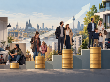 Kdy už v Německu patříte k vyšší příjmové vrstvě? U jednotlivce začíná hranice nad 6 000 eur (150 000 Kč) čistého